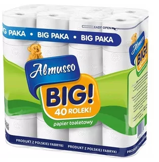 Almusso toaletný papier neparfumovaný 40 ks.